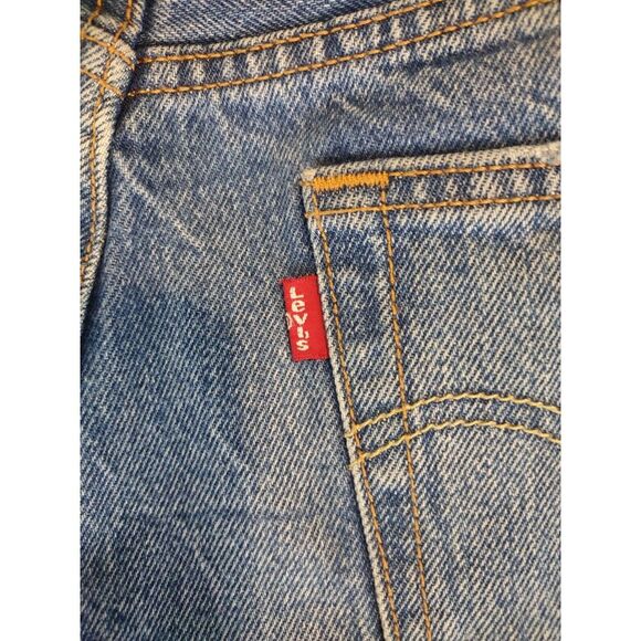 Levi's Jeans 501 CT Mens 32x28 (actual) Slim Custom Tapered Button Fly Denim - Picture 9 of 12
